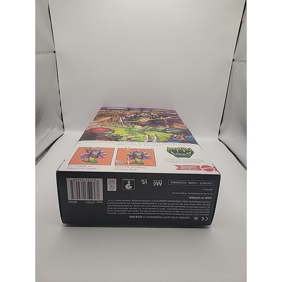 Turtles Of Grayskull Super Shredder Action Figure 2024 Mattel New Sealed - Picture 6 of 6